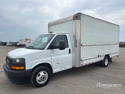 2021 GMC 3500 4x2 Moving Camion fourgon