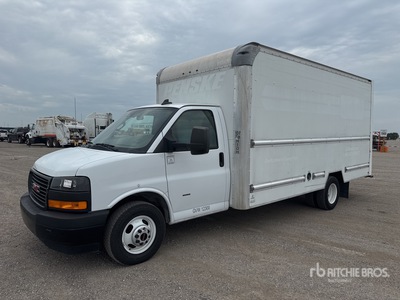 2021 GMC 3500 4x2 Moving Camion fourgon
