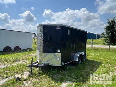 2024 Rock Solid 14 ft T/A Enclosed Trailer