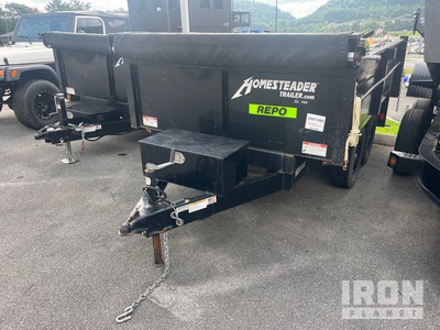 2023 Homesteader 610MB 10 ft T/A Dump Utility Trailer