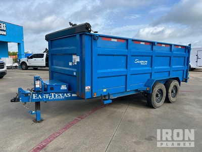 2024 East Texas 16 ft 0 in T/A Dump Utility Trailer