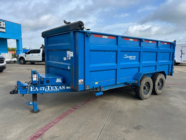 2024 East Texas 16 ft T/A Dump Utility Trailer