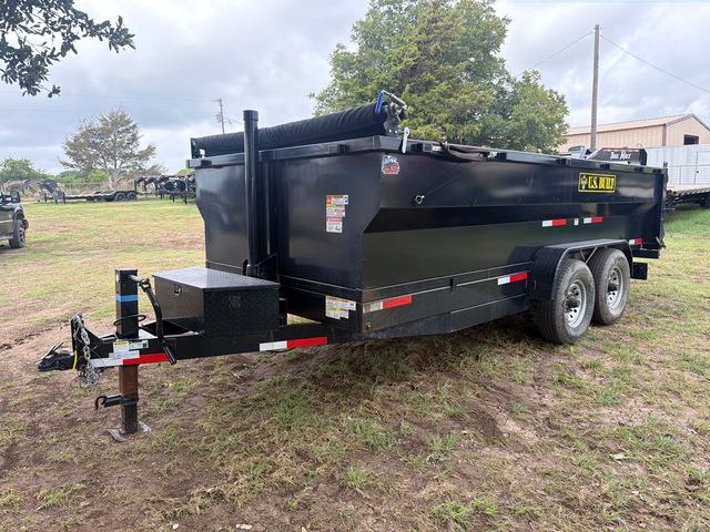 2025 Texas Pride 16 ft T/A Dump Utility Trailer