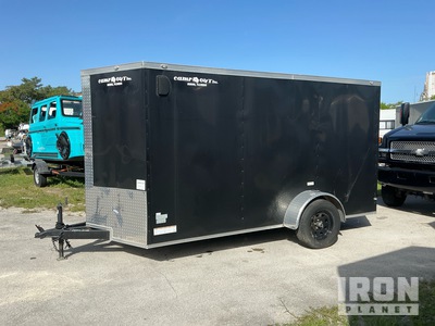 2024 Cargo United 12 ft S/A Enclosed Trailer