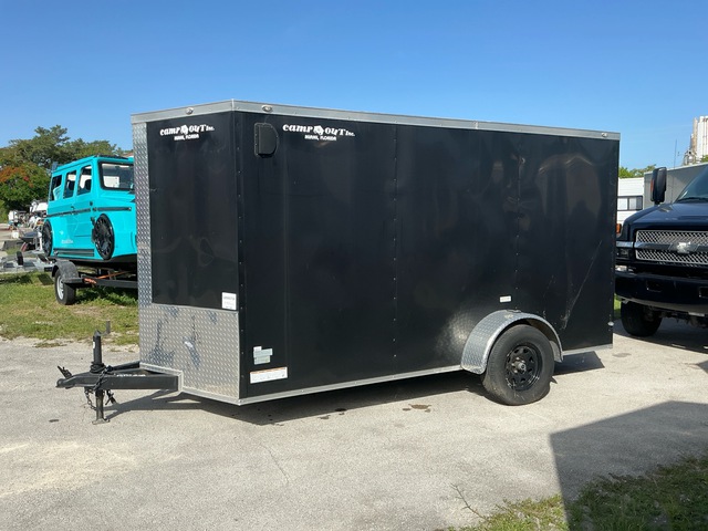 2024 Cargo United 12 ft S/A Enclosed Trailer