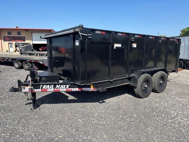 2025 Trail Maxx DT27-16'4 16 ft T/A Dump Utility Trailer