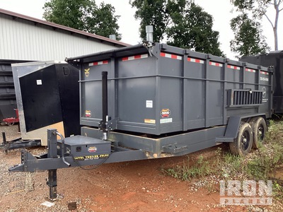 2024 Covered Wagon 16 ft T/A Dump Utility Trailer
