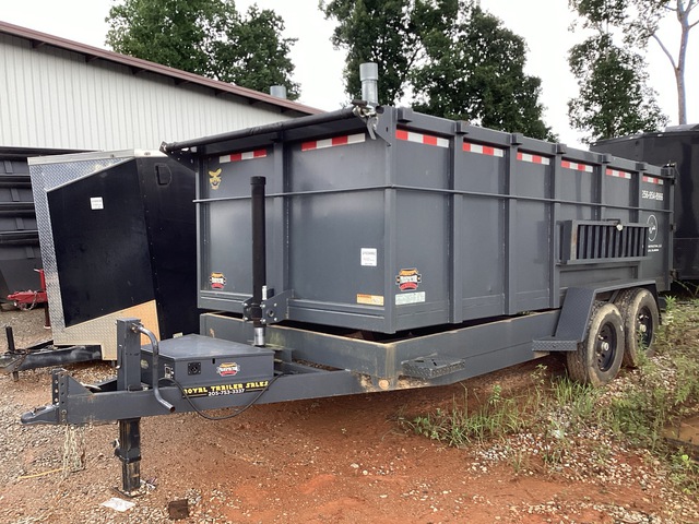2024 Covered Wagon 16 ft T/A Dump Utility Trailer