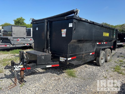 2023 U.S. Built DT716414 KBP 16 ft T/A Dump Utility Trailer