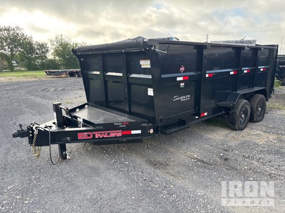 2025 ED Trailers LPT8316274S-BP 16 ft T/A Dump Utility Trailer