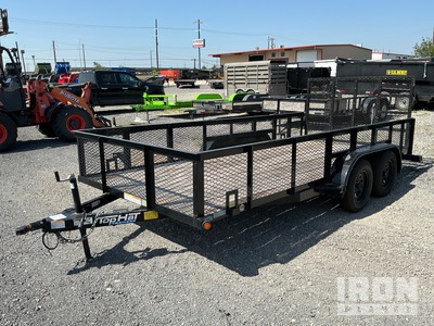 2025 Top Hat Industries RAX16X83-7E-R 16 ft T/A Utility Trailer