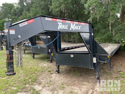 2025 Trail Maxx 40 ft T/A Gooseneck Flatbed Trailer