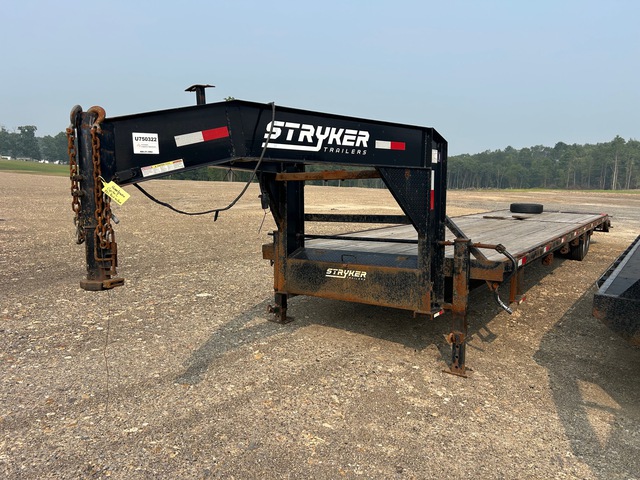 2022 Striker 14000 lb 40 ft T/A Gooseneck Equipment Trailer (Inoperable)