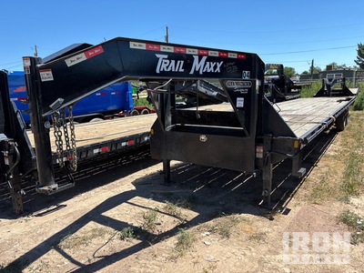 2024 Trail Maxx SD210S-40 40 ft T/A Gooseneck Flatbed Trailer