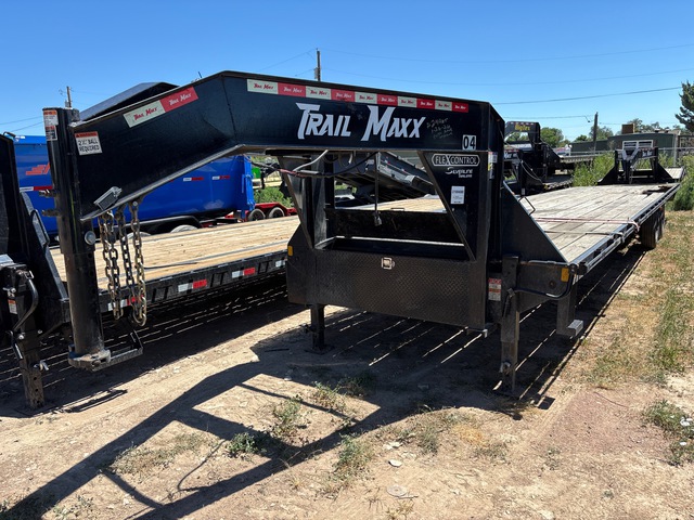 2024 Trail Maxx SD210S-40 40 ft T/A Gooseneck Flatbed Trailer