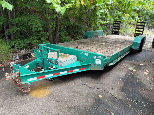 2021 Novae 20 ft T/A Equipment Trailer