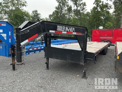 2025 Trailer World GL832MST 32 ft T/A Gooseneck Remolque Portamaquinaria