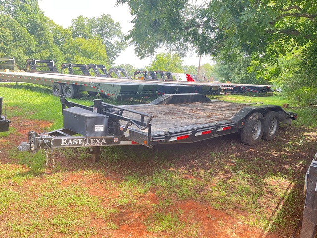 2025 East Texas 20 ft T/A Equipment Trailer