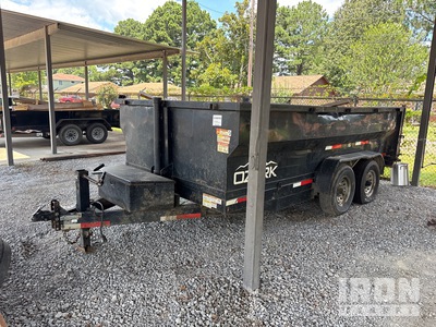 2024 Ozark 14 ft T/A Demolition kiep aanhangwagen