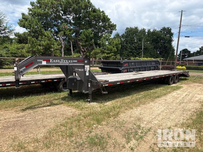 2023 East Texas 40 ft T/A Gooseneck Remolque Portamaquinaria