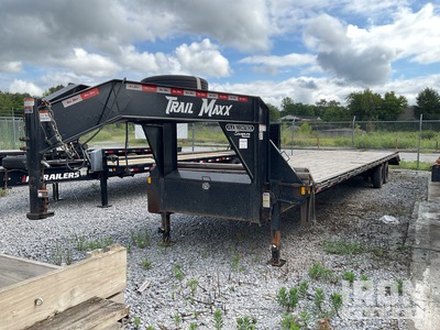 2024 Trail Maxx MAX210S-40 5000 lb 40 ft T/A Gooseneck Equipment Trailer
