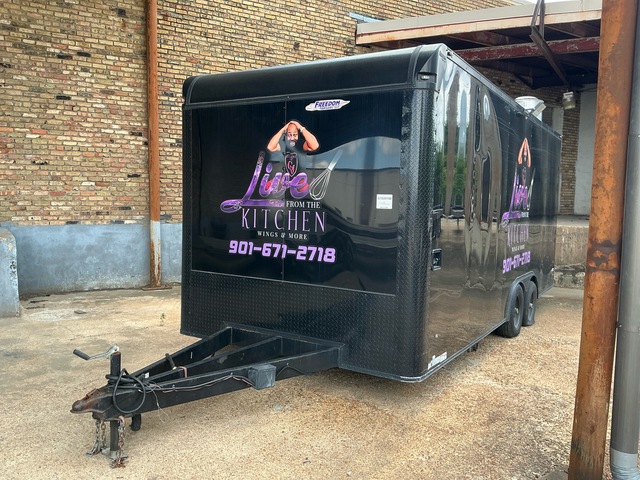2023 Freedom Trailers 20 ft T/A Food Concession Trailer
