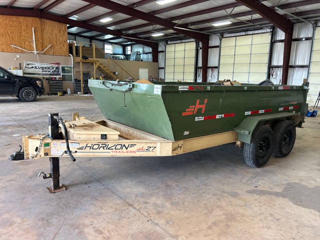 2024 Horizon LZ7BP-30&rdquo;x14&rsquo; 14 ft T/A Dump Utility Trailer
