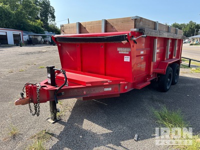 2025 ED Trailers LPT8314273S-BP 14 ft T/A 軽量ダンプトレーラー