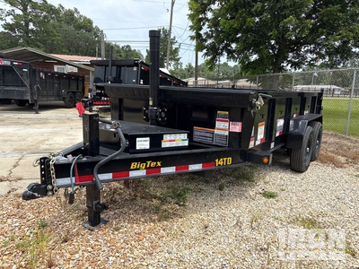 2025 Big Tex 14TD-14BK6SIR 14 ft T/A Dump Utility Trailer