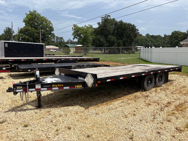 2023 Big Tex 140A20BK 20 ft T/A Equipment Trailer