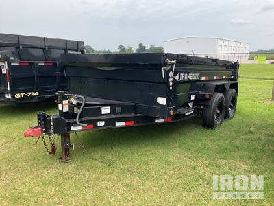 2024 Norstar 12 ft T/A Dump Utility Trailer
