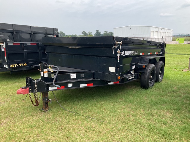 2024 Norstar 12 ft T/A Dump Utility Trailer