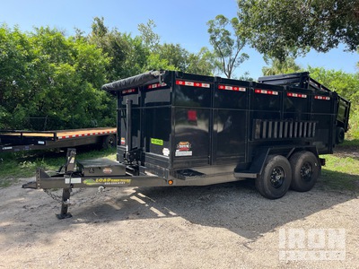 2025 Covered Wagon 14 ft T/A Dump Utility Trailer