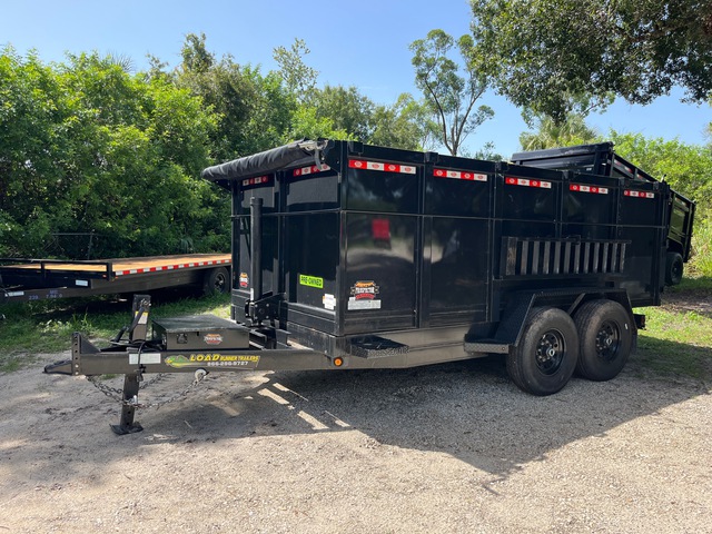 2025 Covered Wagon 14 ft T/A Dump Utility Trailer