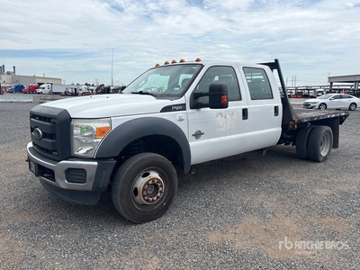 2016 Ford F-450 XL 4x2 Extended Cab Flatbed Truck