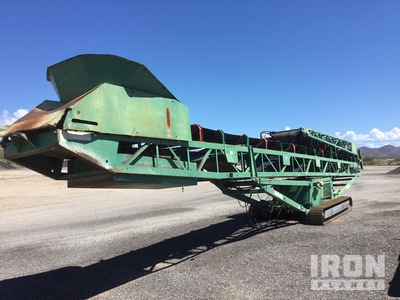 2012 McCloskey ST100T 36 in x 100 ft Tracked Stacking Conveyor
