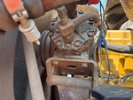 Engine with A/C Compressor