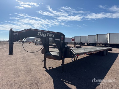 2017 Big Tex 35+5 35 ft T/A Gooseneck Equipment Trailer