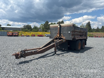 Nahanni 14 ft T/A End Dump Trailer