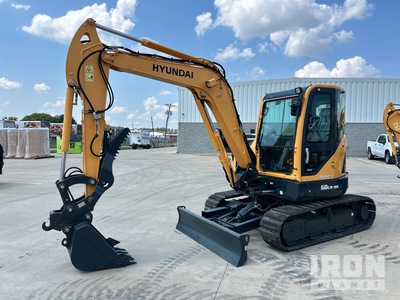 2023 Hyundai R60CR-9A Tracked Excavator (Unused)