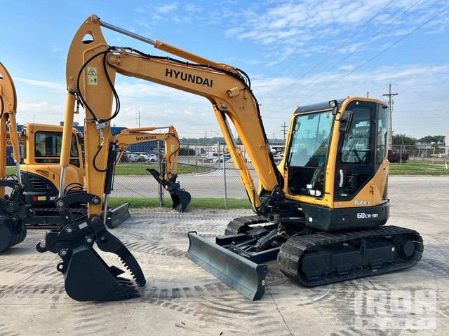 2023 Hyundai R60CR-9A Tracked Excavator (Unused)