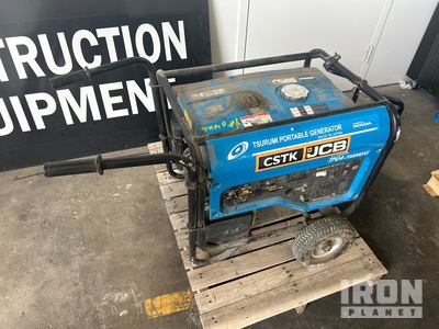 Tsurumi TPG7000HDXE 6.8 kVA Mobile Generator Set