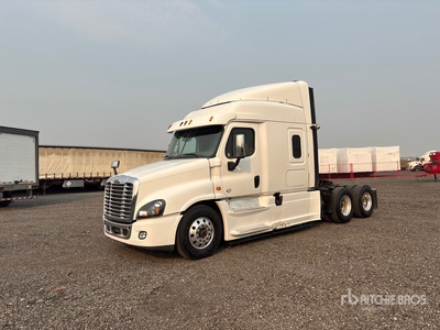 2015 Freightliner Cascadia 125 6x4 T/A Sleeper Truck Tractor