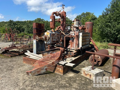 Ajax YKDA Skid-Mounted Iron Works Unit Air Compressor