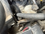Engine with A/C Compressor