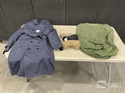 (11) All-Weather Coats, (21) Pairs of ESS Industrial Goggles & Assorted Items