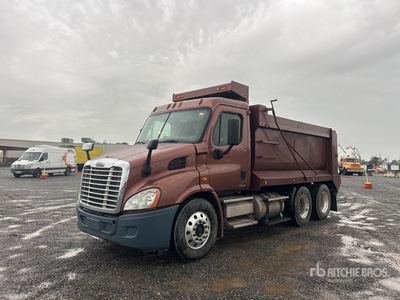2010 Freightliner Cascadia 113 6x4 T/A Dump Truck