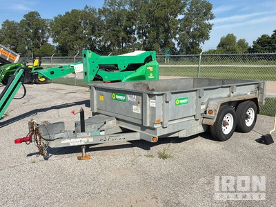 2016 Felling FT-10DTHD-G 12 ft 4 in T/A Dump Utility Trailer