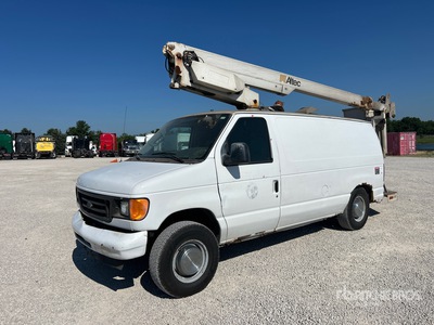 Altec AT200AV 31 ft on 2006 Ford E-350 4x2 Van Mounted Aerial Lift
