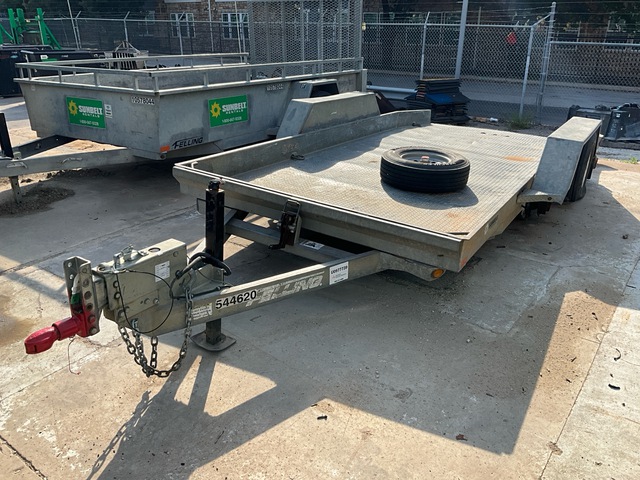 2013 Felling FT-10T FP-G 16 ft T/A Tilt Deck Trailer